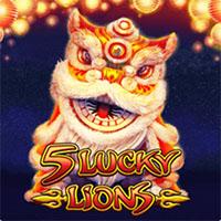 permainan slot 5 Lucky Lions provider Habanero dari situs slot gacor PENGAWAS4D